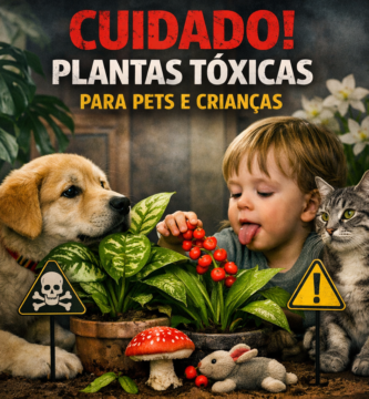 plantas tóxicas pets e crianças