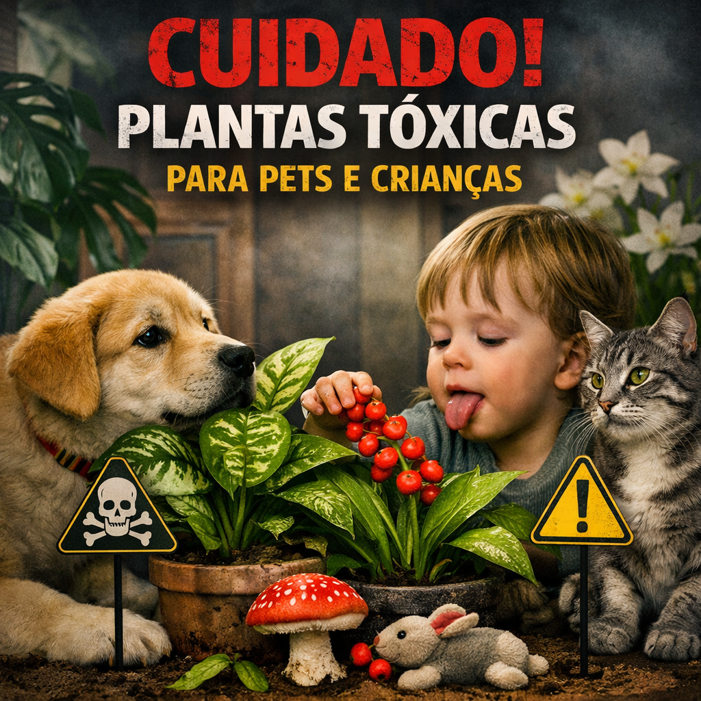 10 Plantas tóxicas para pets e crianças plantas tóxicas pets e crianças